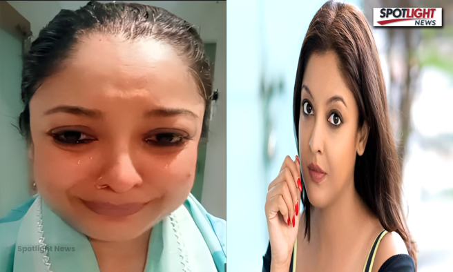 நடிகை தனுஸ்ரீ தத்தா கண்ணீர் வீடியோ